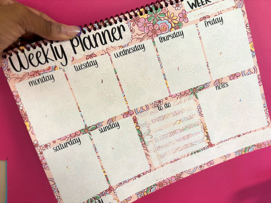 Weekly Planner notebook