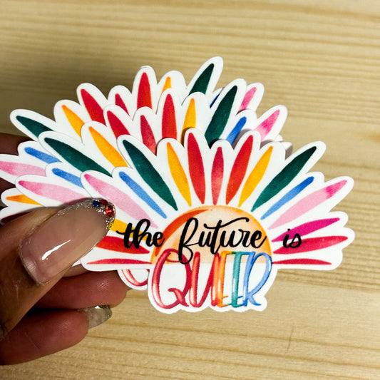 The Future Is Queer Sticker PRIDE