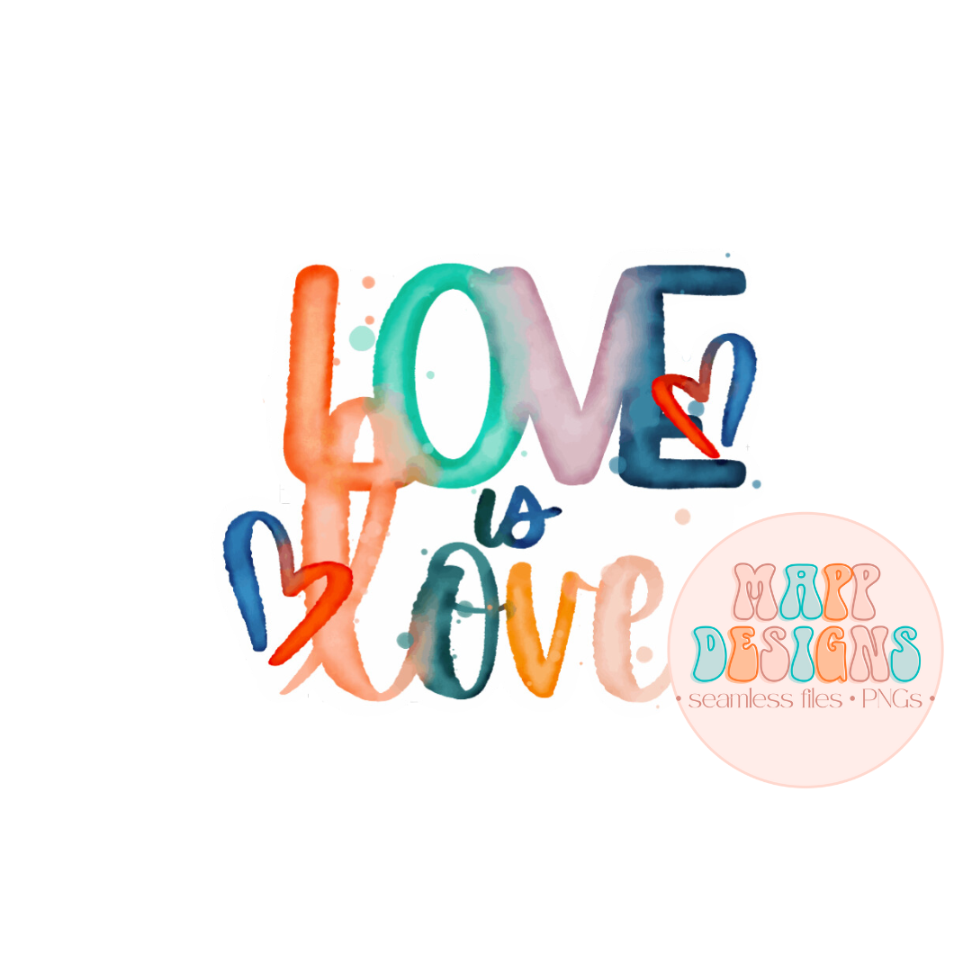 Love Is Love Vinyl Sticker