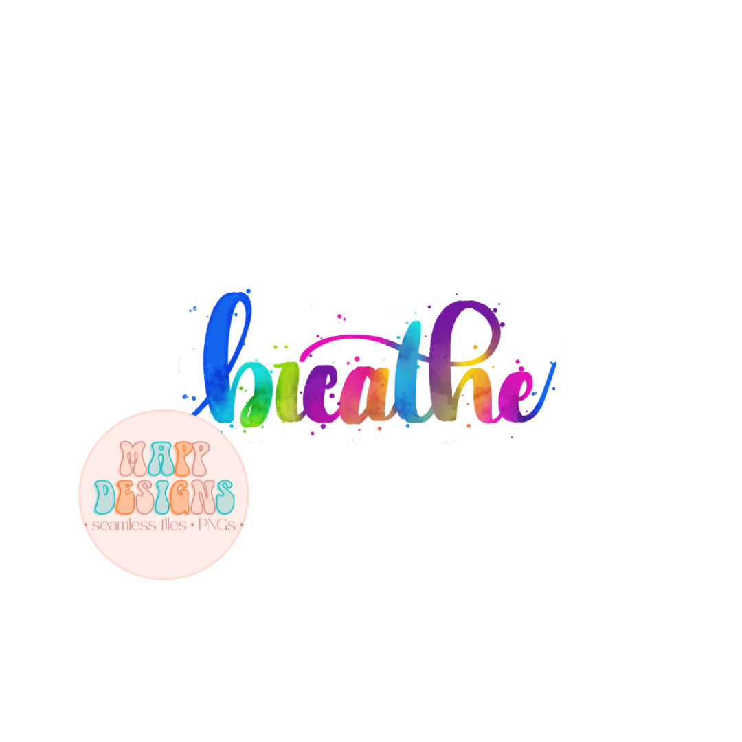 Breathe Vinyl Sticker